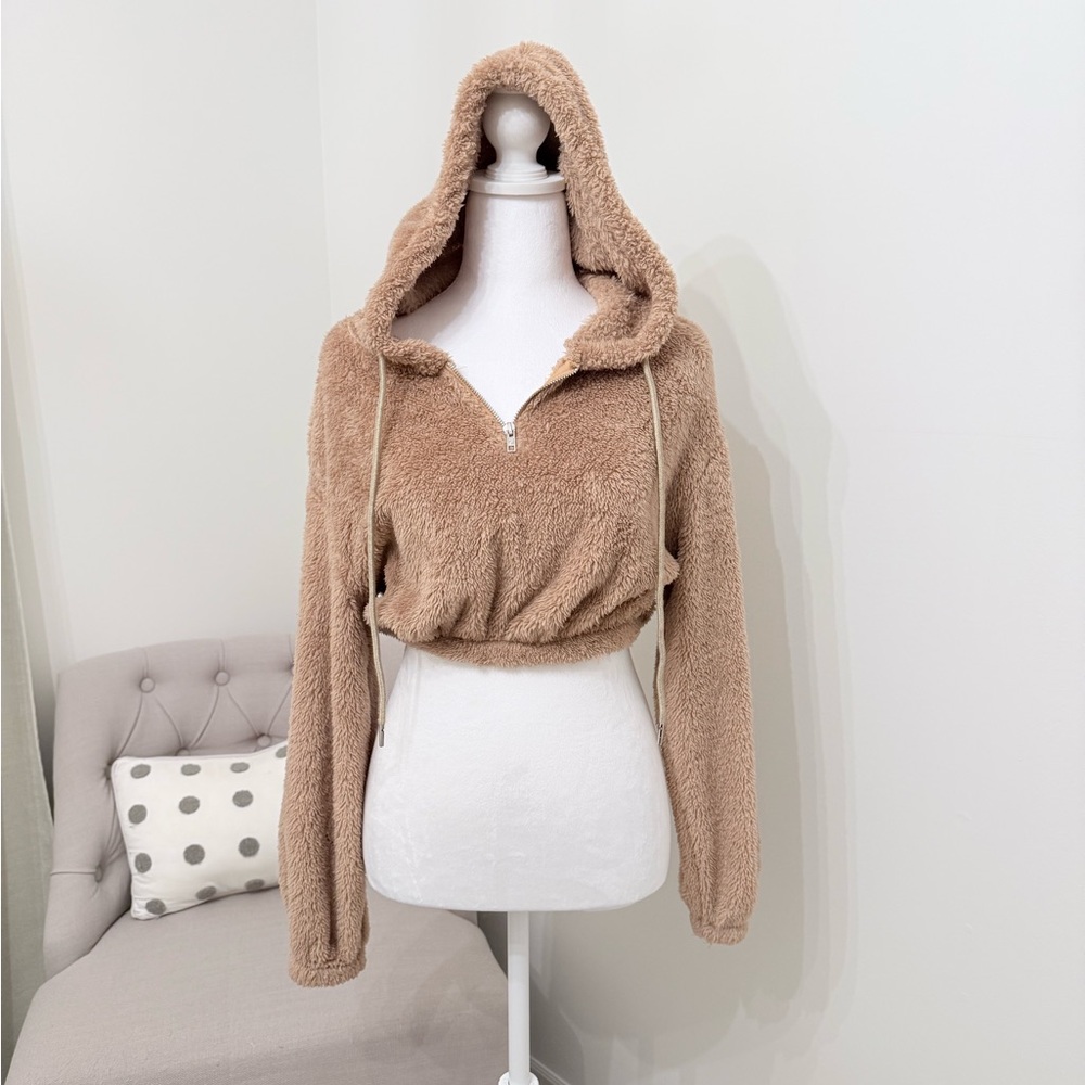 Teddy Sweatshirt with Hood